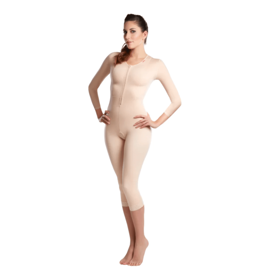 مشد بعد عملية شفط الدهون كامل تحت الركبه ليبولاستيك الاروبية موديل Lipoelastic MHD Comfort