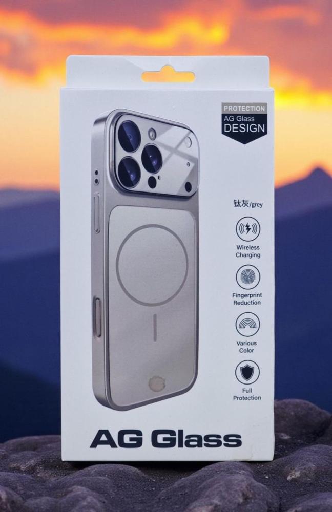 كفر حماية AG Glass لتحويل الشكل إلى iPhone 17 Pro