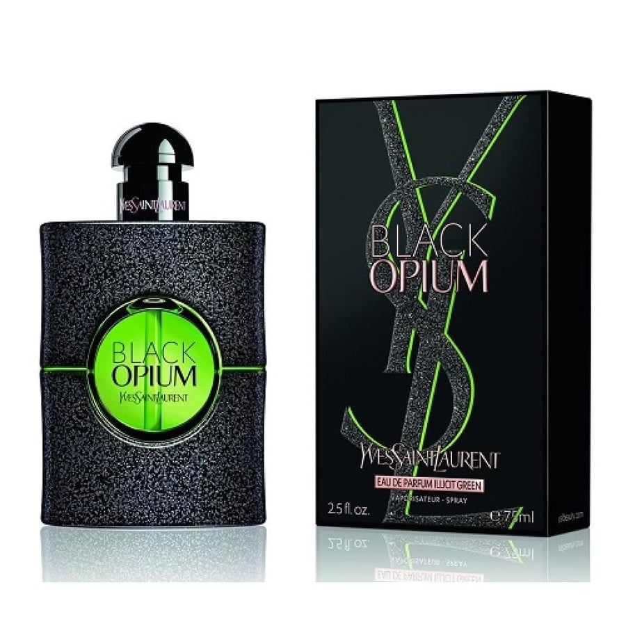 عطر ايف سان لوران بلاك اوبيوم ايليكيت جرين او دو بارفيوم 75مل