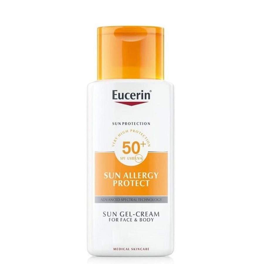 كريم جل واقي من الشمس SPF50 + حماية من حساسية الشمس من يوسيرين 150مل