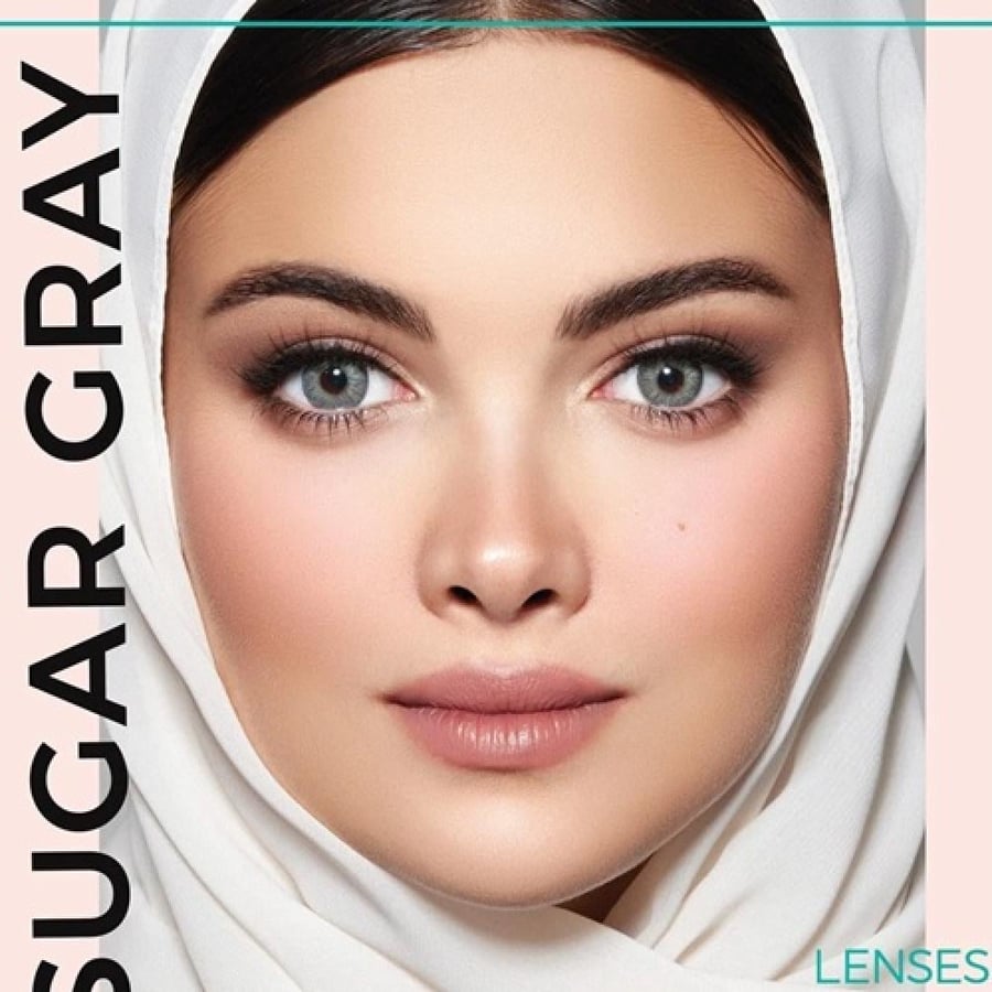 عدسات لنس مي - شوقر جري - Lens Me Sugar Gray