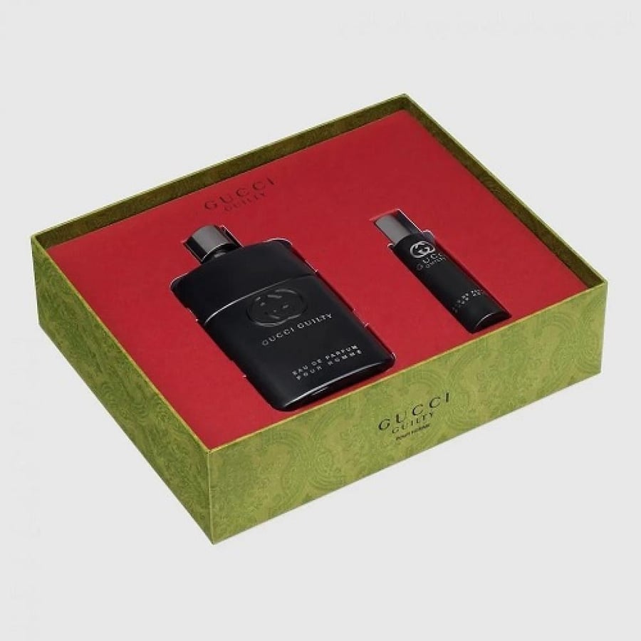 طقم قوتشي قلتي بيور هوم او دو بارفيوم للرجال - عطر 90مل + عينة 15مل