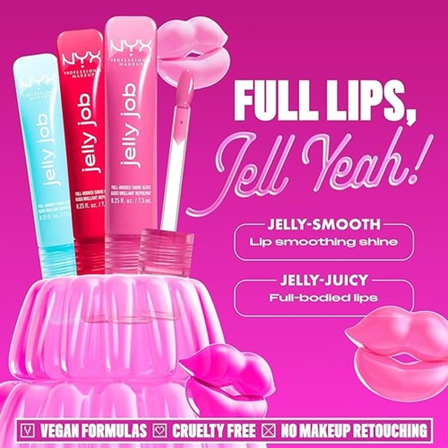 ان واي اكس ملمع شفاه جيلي جوب لتنعيم الشفاه بلمسة نهائية لامعة وتأثير امتلاء - Honey It's Jelly 05