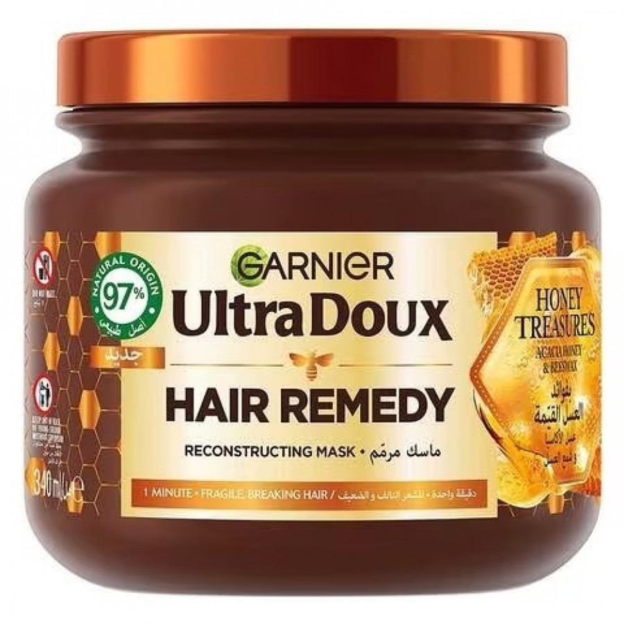 Garnier Ultra Dou Repairing Hair Mask with Honey - 340 ml