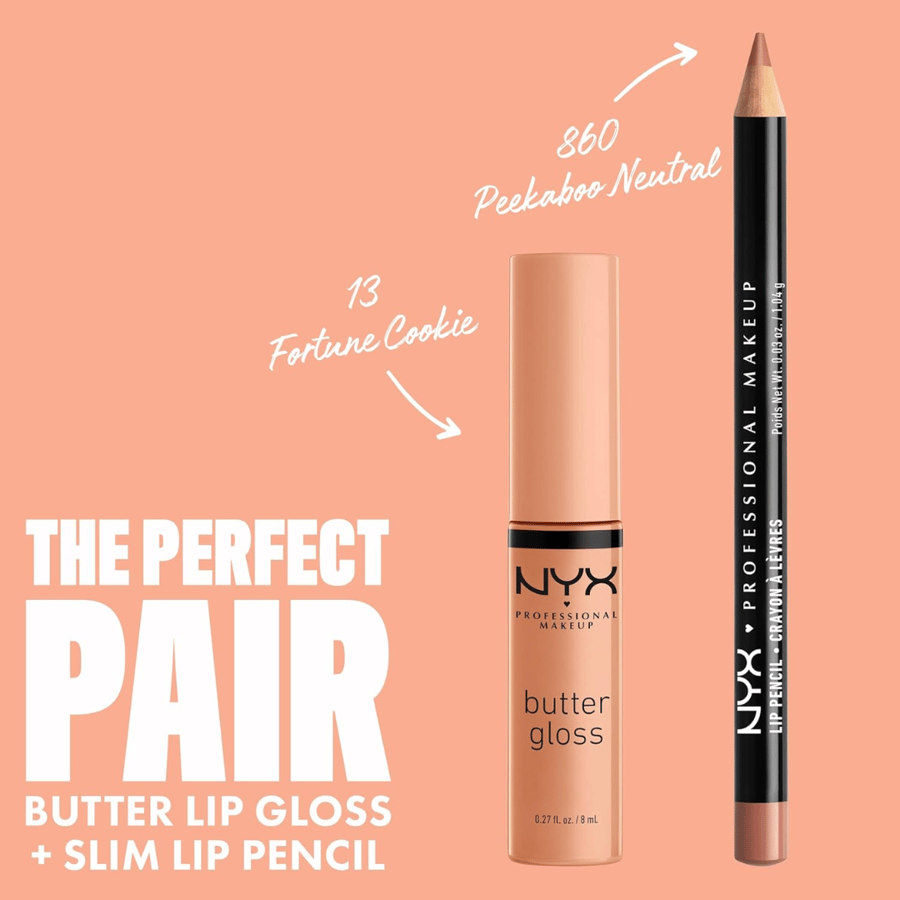 NYX lip gloss primer, non-stick, professional, Fortune Cookie (True Note), shiny