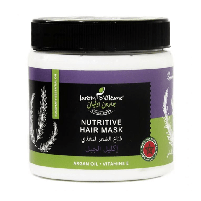 Garden Olean nourishing hair mask with rosemary oil 500g