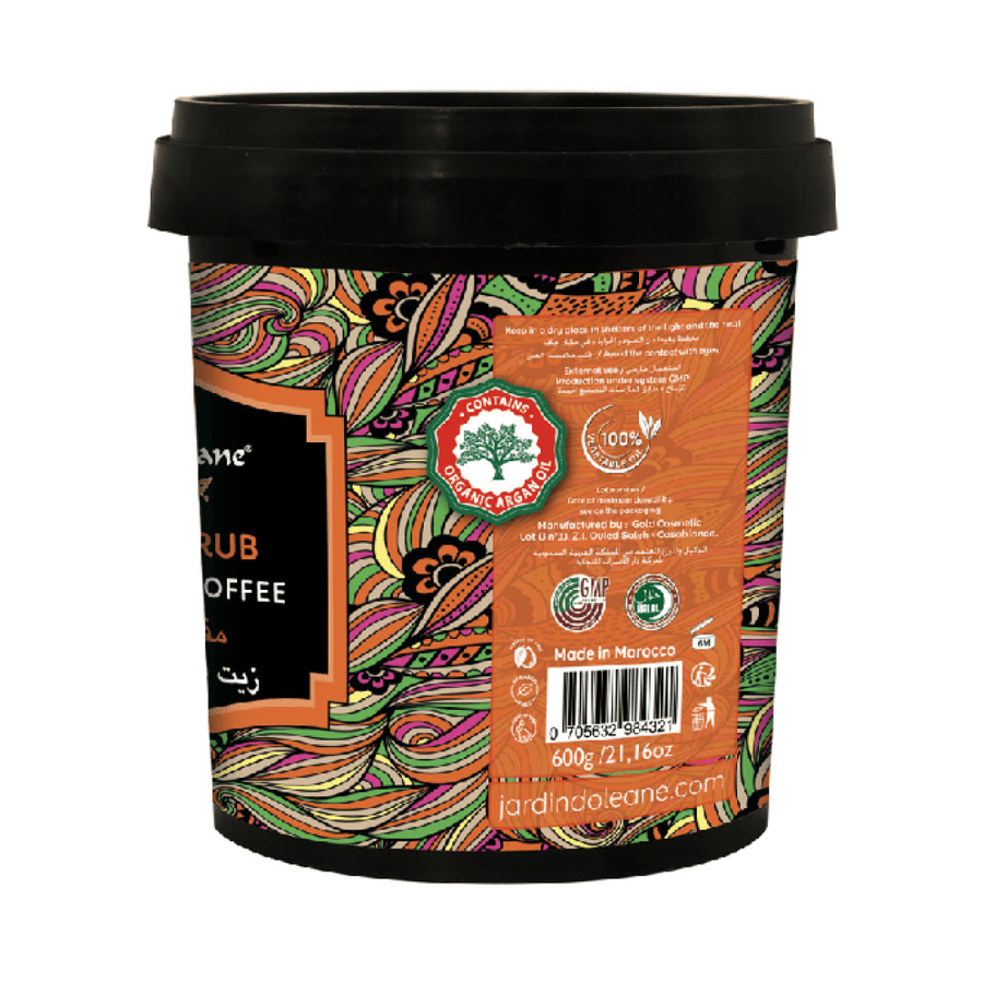 Garden Olayan – Sugar scrub with argan oil and coffee – 600 grams
