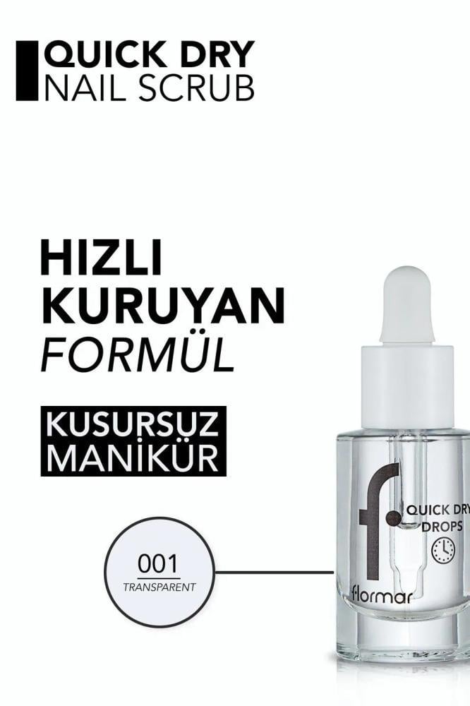 Nail polish drying drop from Flormar - 8 ml