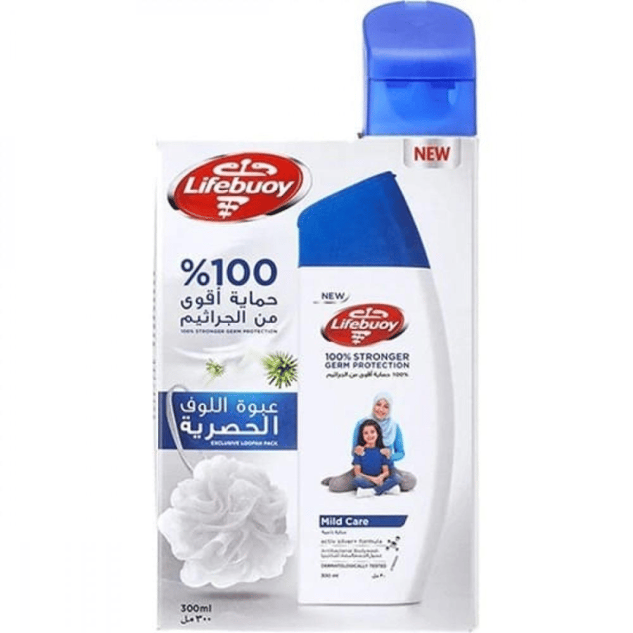 Live Boy body wash gentle care with loofah 300ml