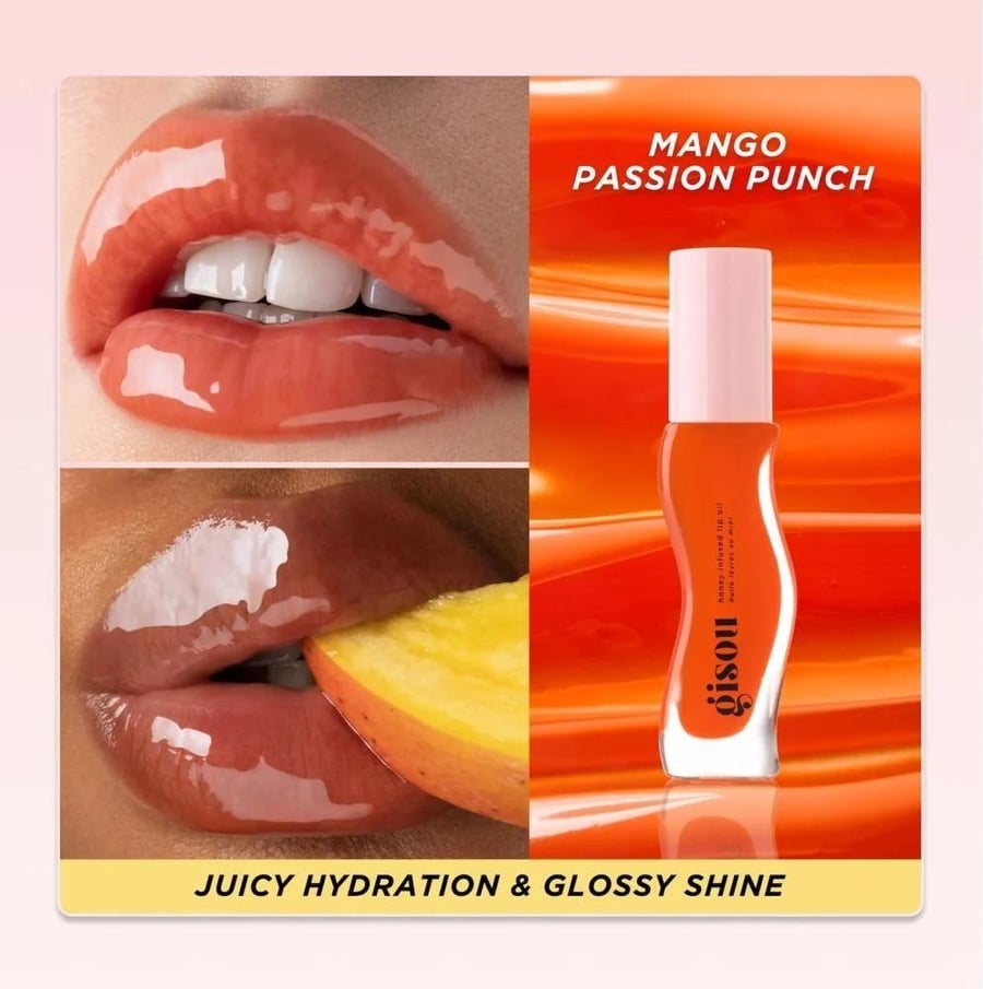 Gaysu lip gloss and moisturizer – Mango Passion Punch 8 ml