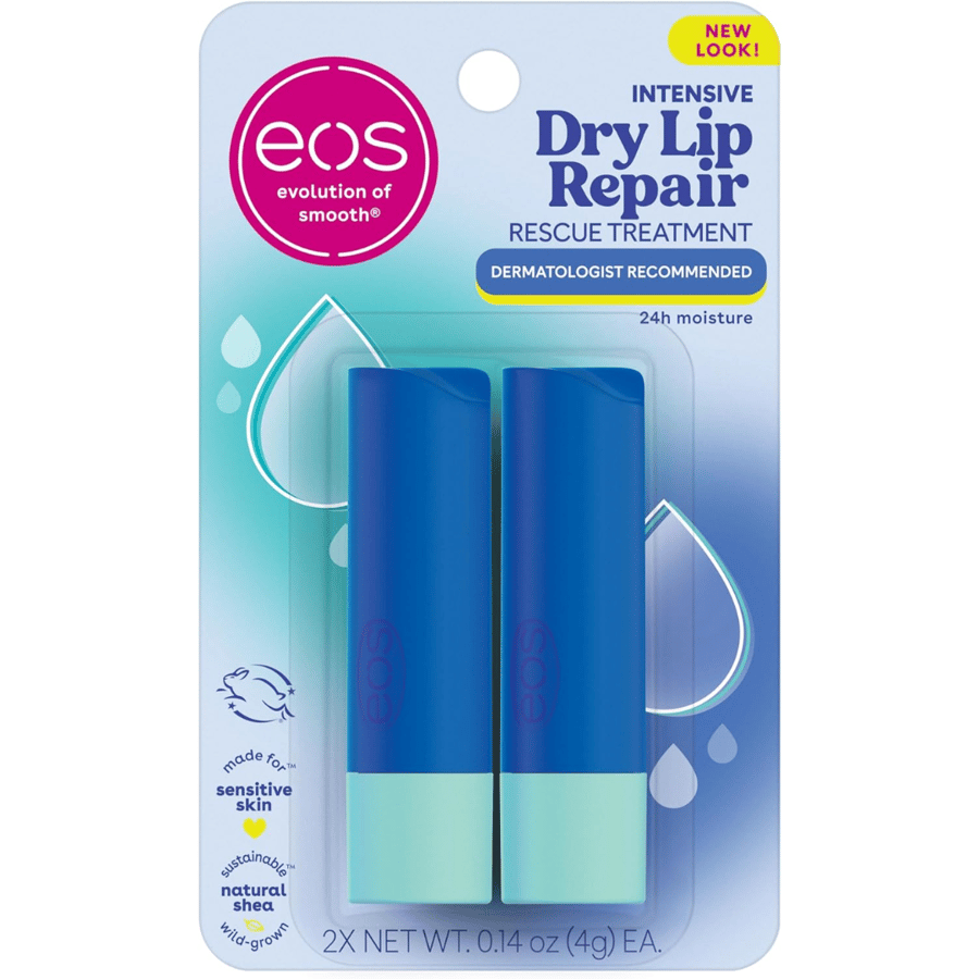Yes, lip moisturizer this hero lip repairer, moisturizer for 24 hours for severely dry lips with natural strawberry extract, does not cause allergies, pack of two pieces