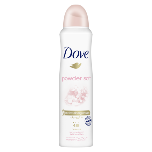Dove deodorant spray 150 ml soft powder