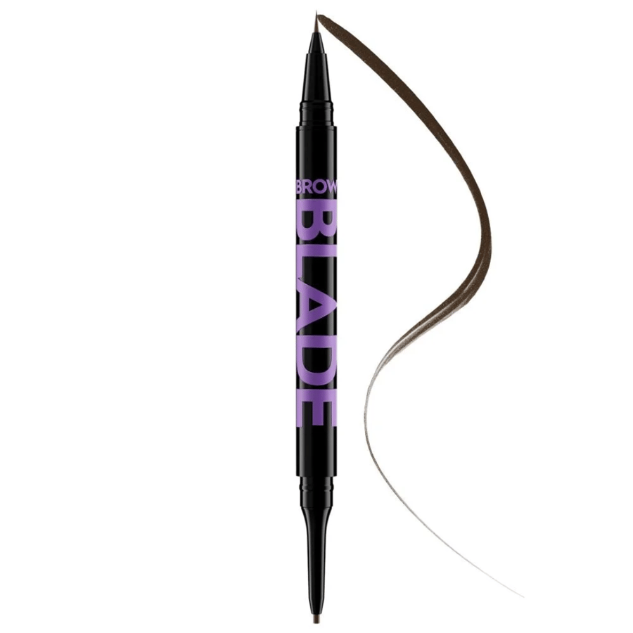Arben Deka'i double-sided eyebrow pencil, Pro Blade, dark drips