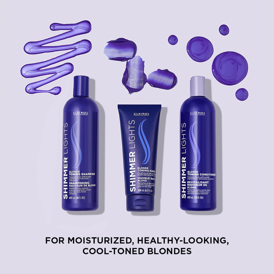 Clairol Hair Balm for Blonde and Silver Hair from Shimmer Lights 473 ml