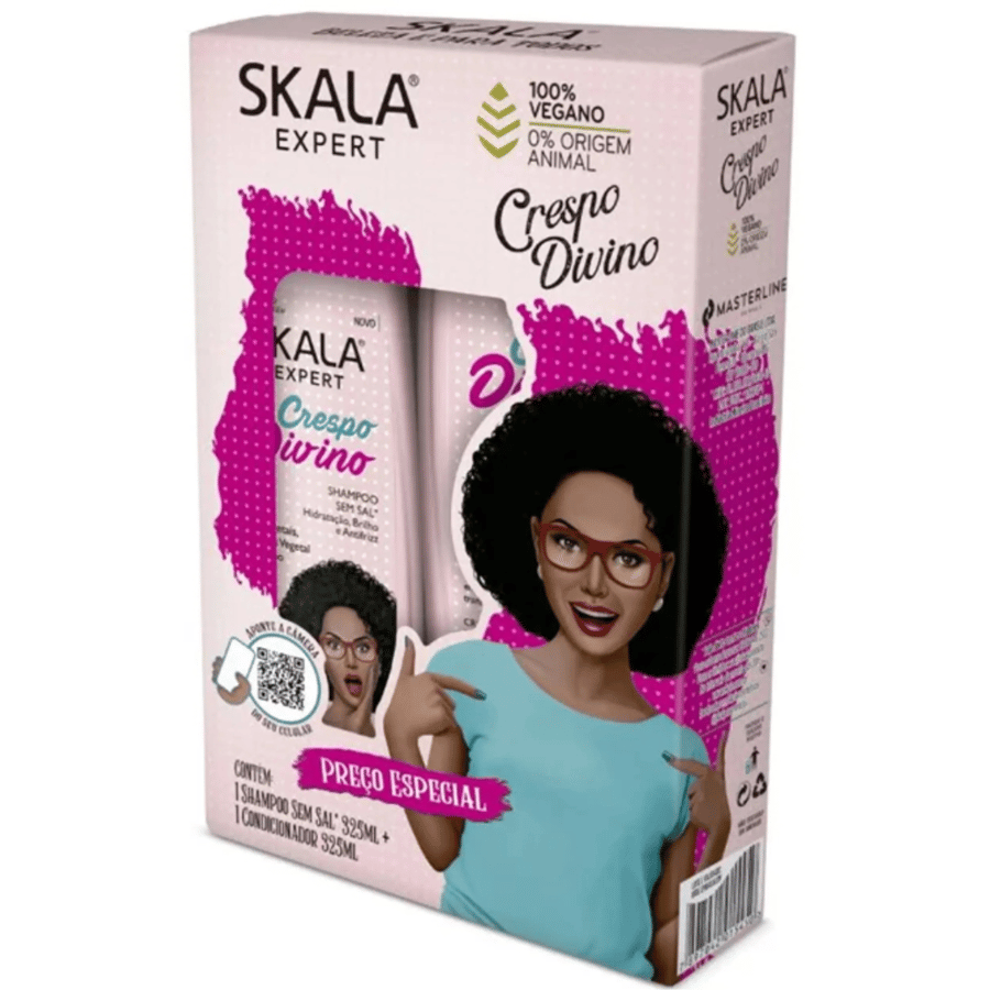 Skala set of Expert Craspé Divine shampoo + conditioner for hair - 325 ml
