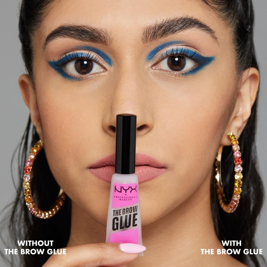 غراء الحواجب الفوري من NYX Professional Makeup - شفاف 01