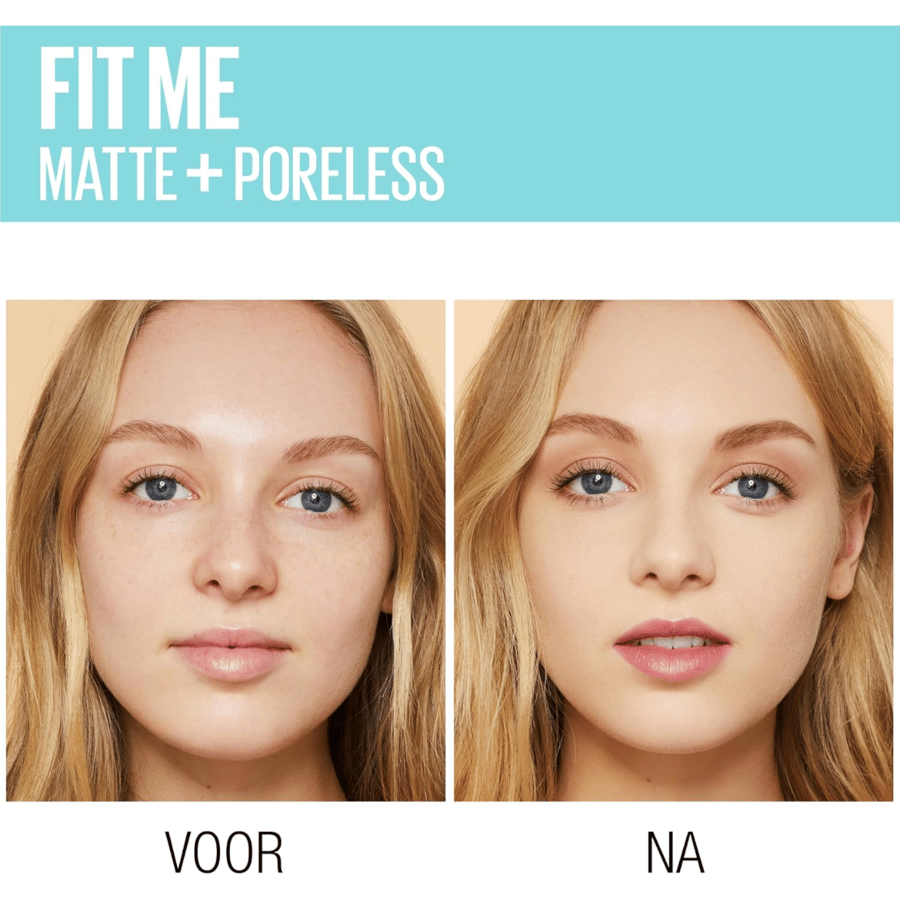 Maybelline New York Fit Me Matte + Poreless Foundation Nude 128 Beige, regular 30 ml