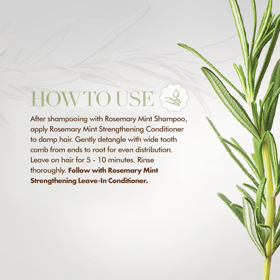 Mille Balm Leaf and Strengthening Hair with Rosemary and Mint 355ml