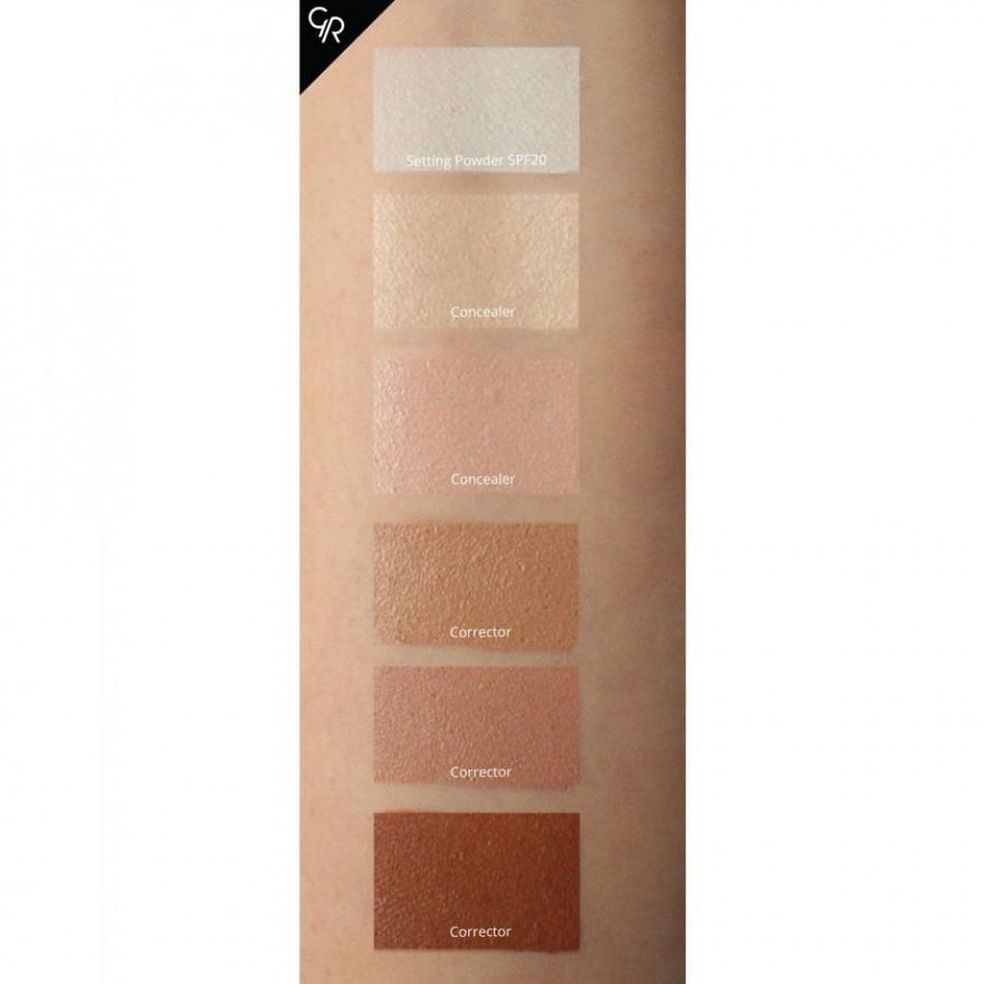 Creamy contour palette from Golden Rose, number 01