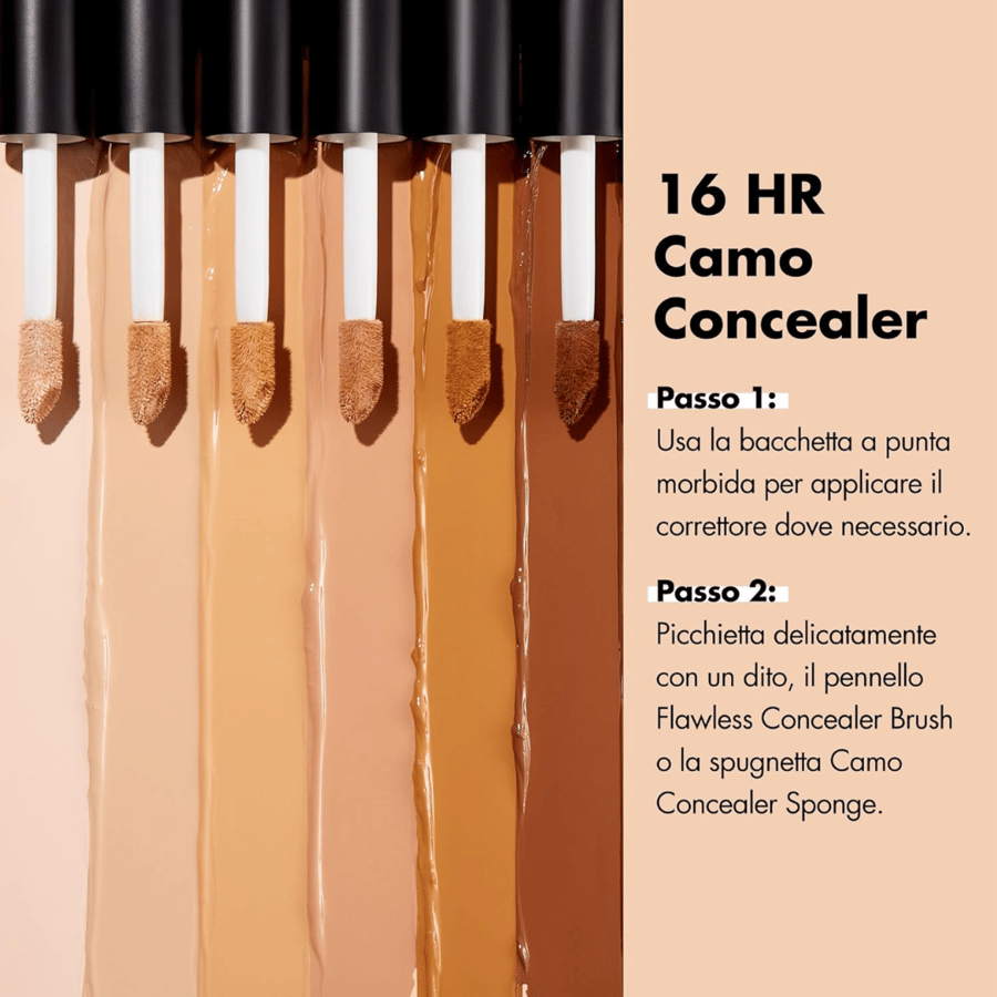 E.L.F. Concealer Camou 16 hours, full coverage with high pigmentation, matte finish, medium beige, 6 ml, for all skin types