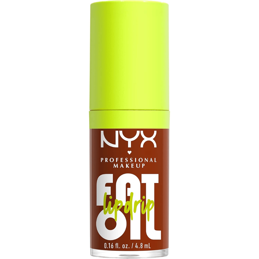 NYX gloss, filling, and moisturizing lips, Fade Oil Professional, vegan, colored, with a non-sticky finish, 12-hour hydration, enriched with squalane oils and cloudberry - Squalorin