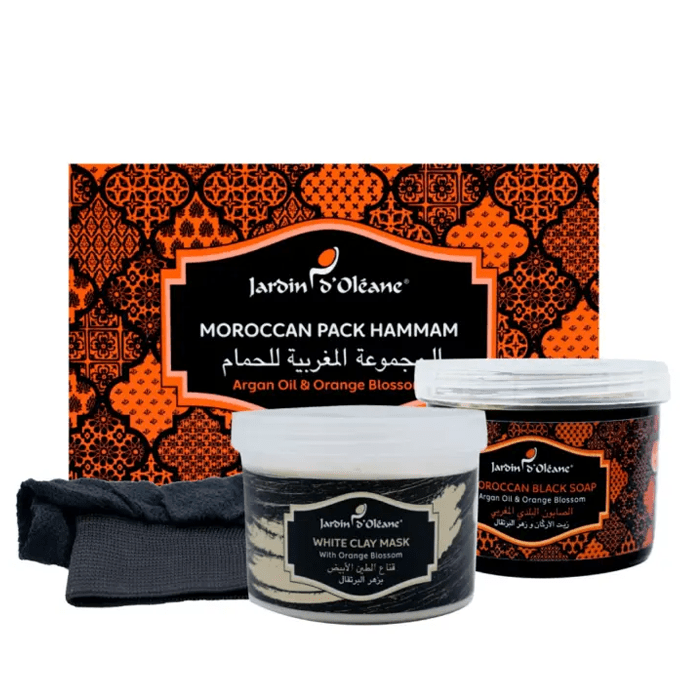 Garden Olayan Moroccan group for bath with argan oil and orange blossom