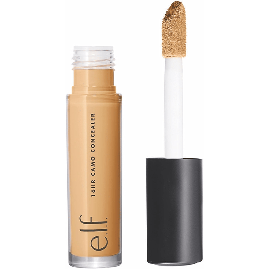 E.L.F. 16HR Camouflage Concealer, full coverage and highly pigmented, matte finish, medium peach, 0.203 fluid ounces (6 ml)