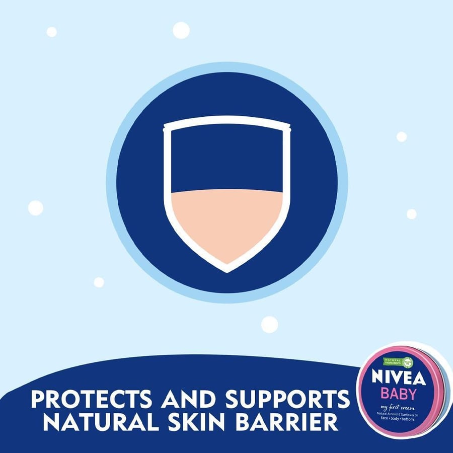 Nivea – Multi-purpose cream for face, body, and sensitive areas with almond extract and sunflower oil (150 ml)