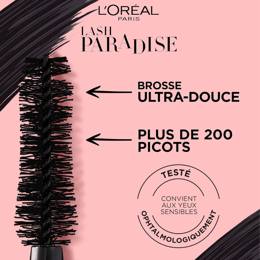 L'Oréal Paris Voluminous Paradise Mascara – Black 1 - (260 Golden Sun), gold