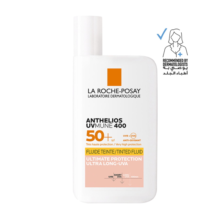واقي شمس انثيليوس يوفي ميون 400 ملون بعامل حماية SPF50+ من لاروش بوزيه - 50 مل