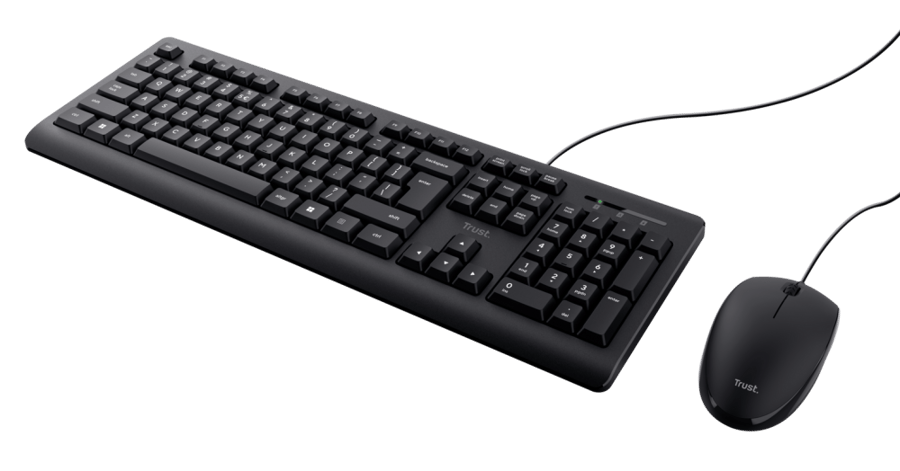 Wired keyboard + assorted mouse