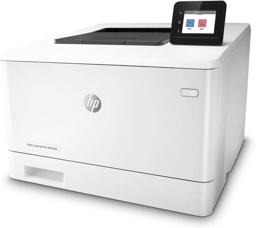 طابعة إتش بي ملونة  laserjet pro M454dw