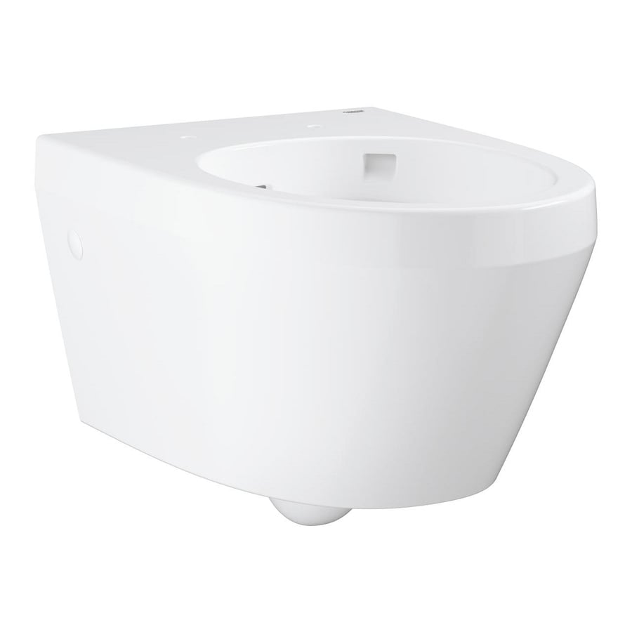 كرسي جروهي ابيض  Euro Ceramic Wall hung toilet without seat and cover GROHE