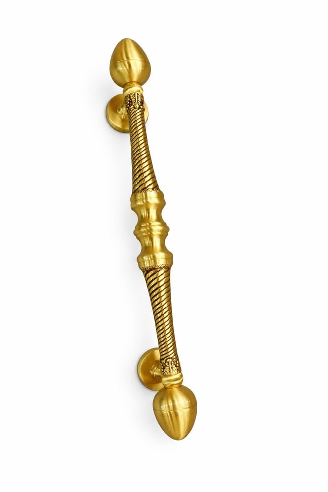 مقبض خارجي ذهبي معتق Brass pullhandle Aged gold 47CM
