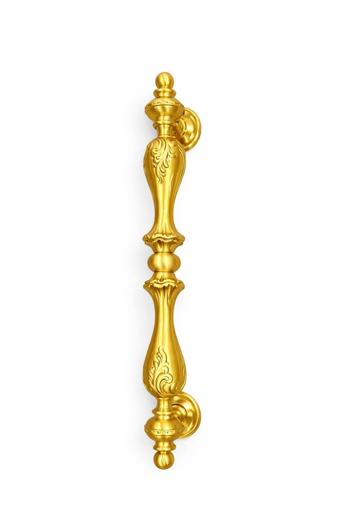 مقبض خارجي ذهبي Brass pullhandle golden 62CM