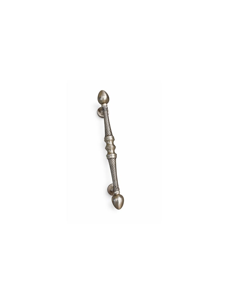 مقبض خارجي ساتان لامع Brass pullhandle Satin panel 47CM