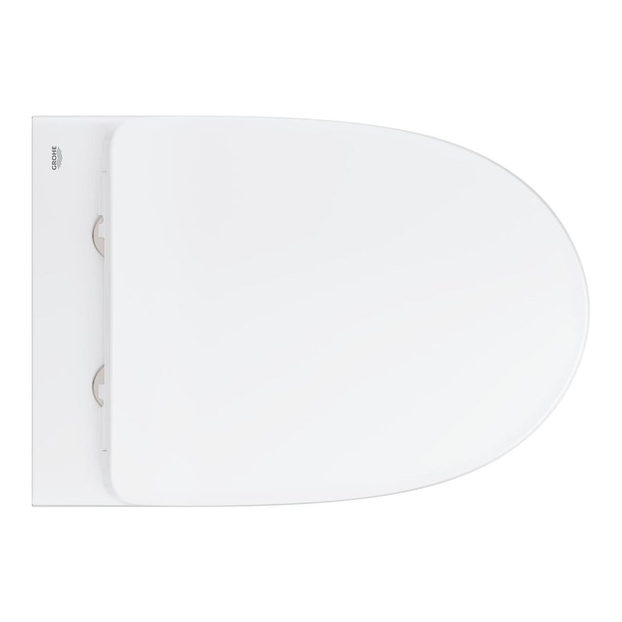 كرسي جروهي ابيض  Euro Ceramic Wall hung toilet without seat and cover GROHE