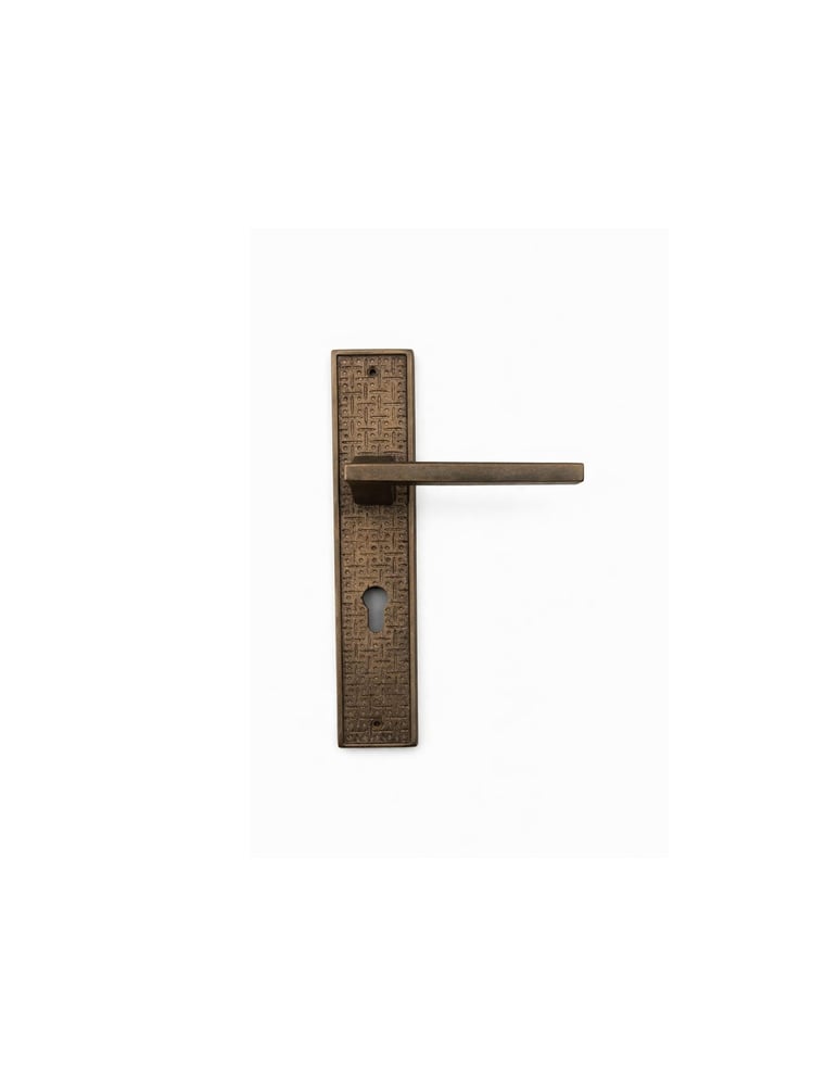 مسكة باب نحاس لون برونزي  Brass door handle bronze