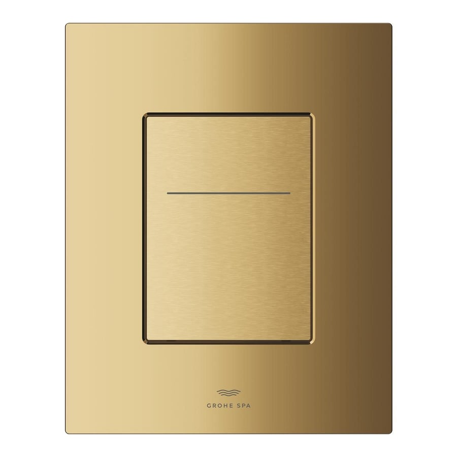 ضغطة لمس مربع ذهبي جروهي GROHE Arena Aqua Tiles Flush plate with Silk Motion technology
