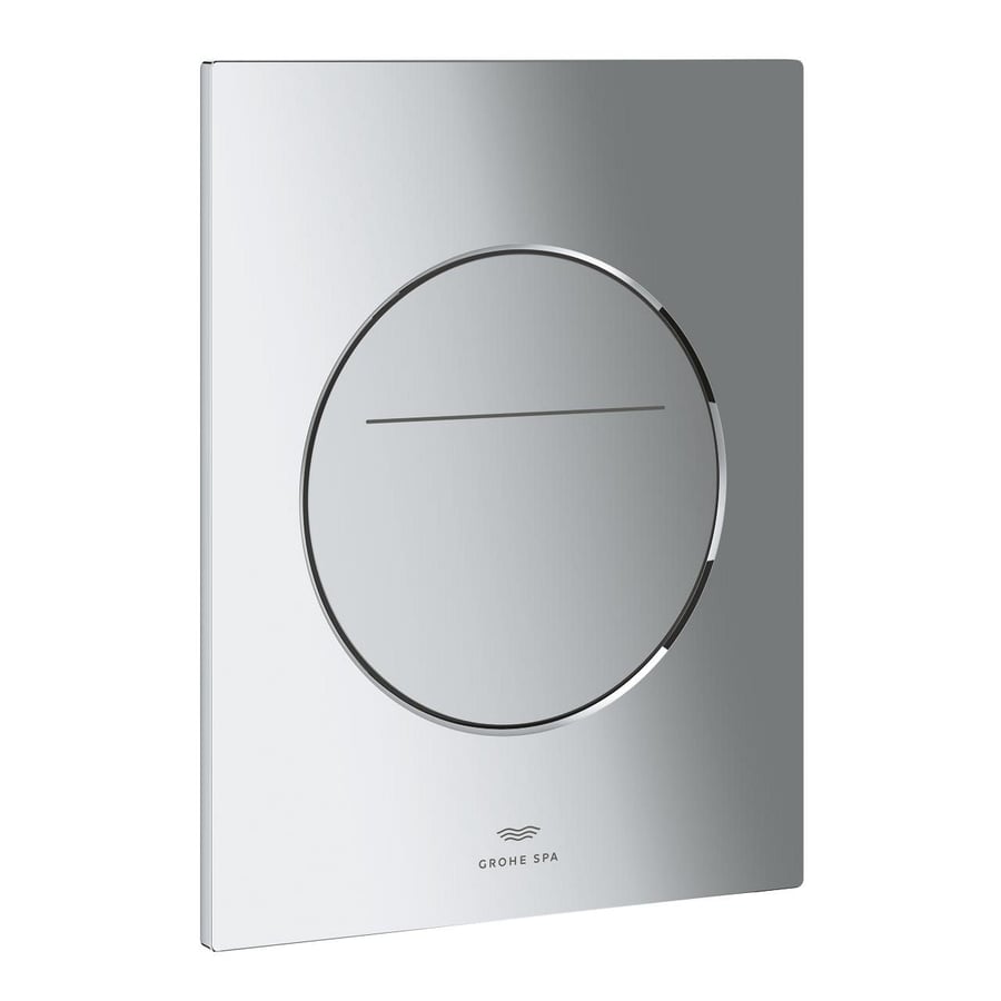 ضغطة لمس دائري كروم جروهي GROHE Arena Aqua Tiles Flush plate with Silk Motion technology