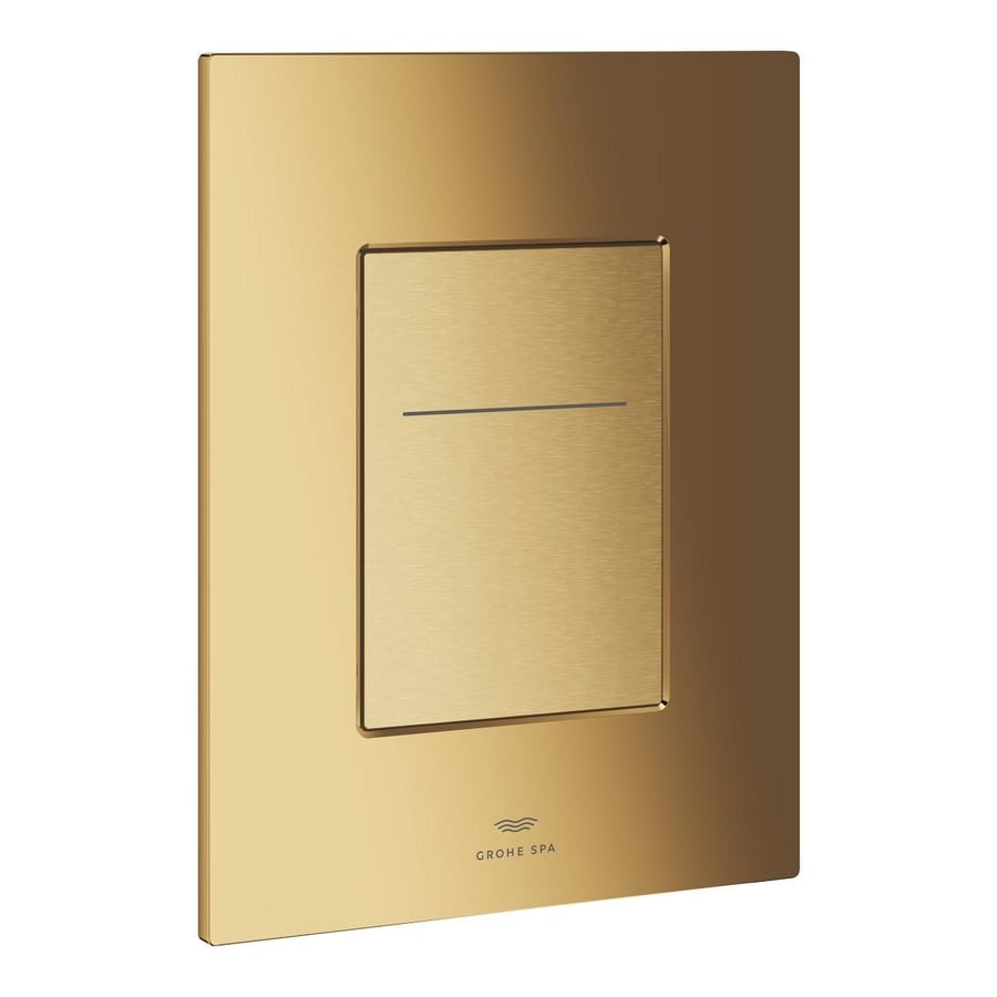 ضغطة لمس مربع ذهبي جروهي GROHE Arena Aqua Tiles Flush plate with Silk Motion technology