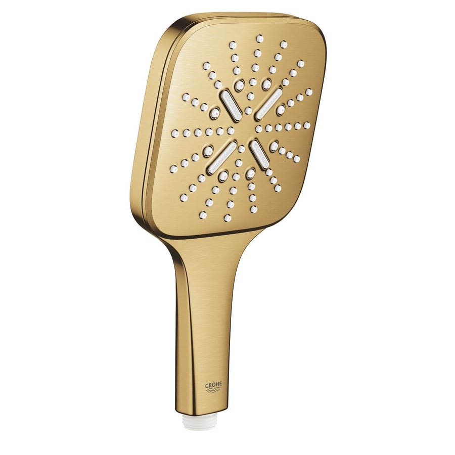 سماعة شور جروهي ذهبي مطفي Rainshower SmartActive 130 Cube Hand shower 3 sprays GROHE