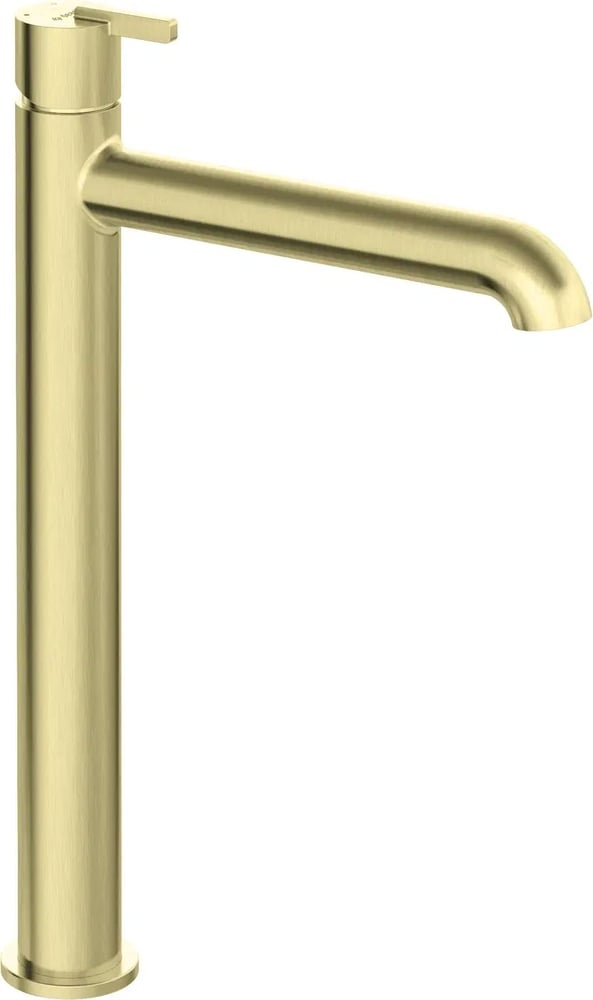 خلاط مغسلة ذهبي مطفي SILIA Washbasin tap tal brushed gold DEANTE