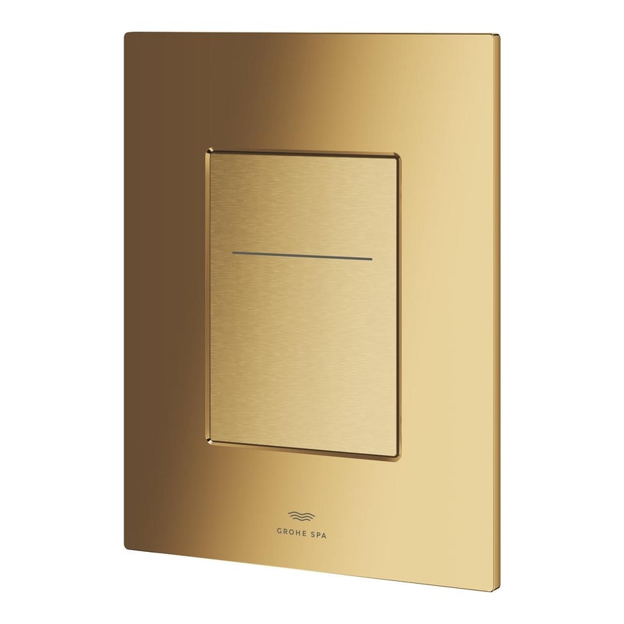 ضغطة لمس مربع ذهبي جروهي GROHE Arena Aqua Tiles Flush plate with Silk Motion technology