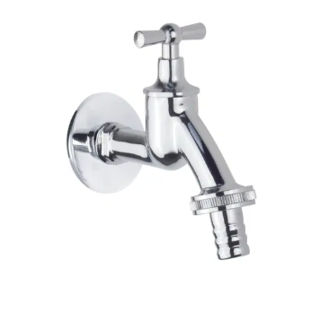 خلاط كروم draw-off valve, with adapter - 1/2" - chrome - DEANTE