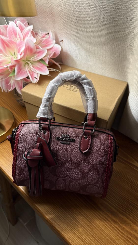 كوتش روان عنابي 17cm
