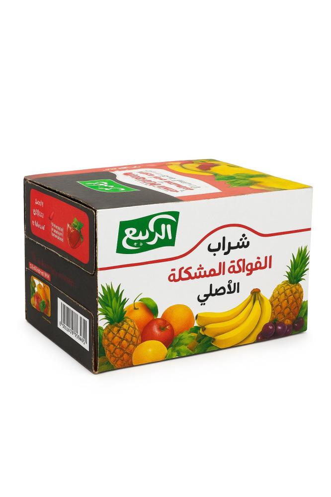 عصير الربيع الفواكه المشكلة الاصلي 125مل18حبة