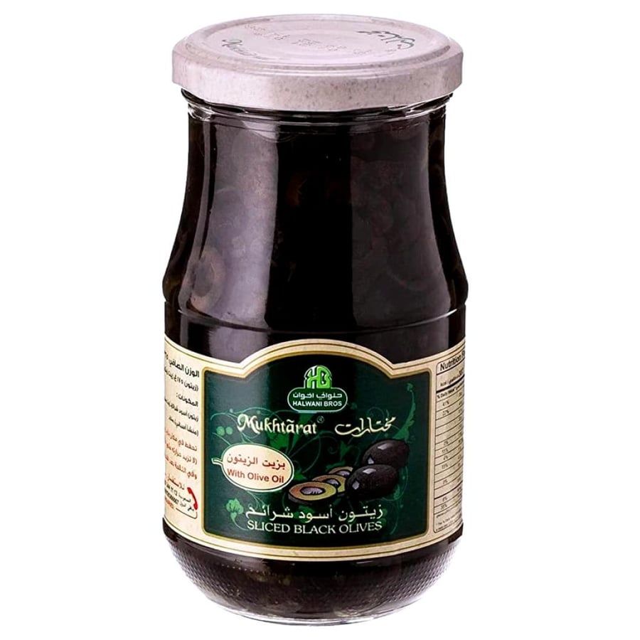 زيتون اسود شرائح 325ج