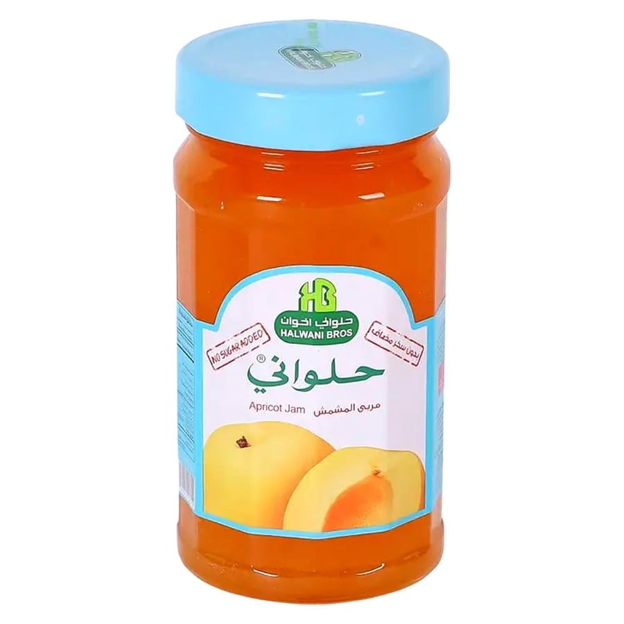 Apricot jam Halwani, sugar-free, 400g