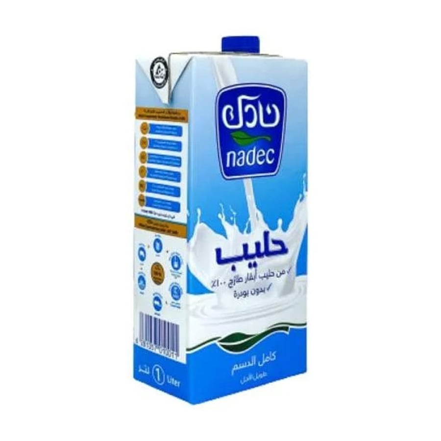 حليب نادك كامل الدسم1لتر